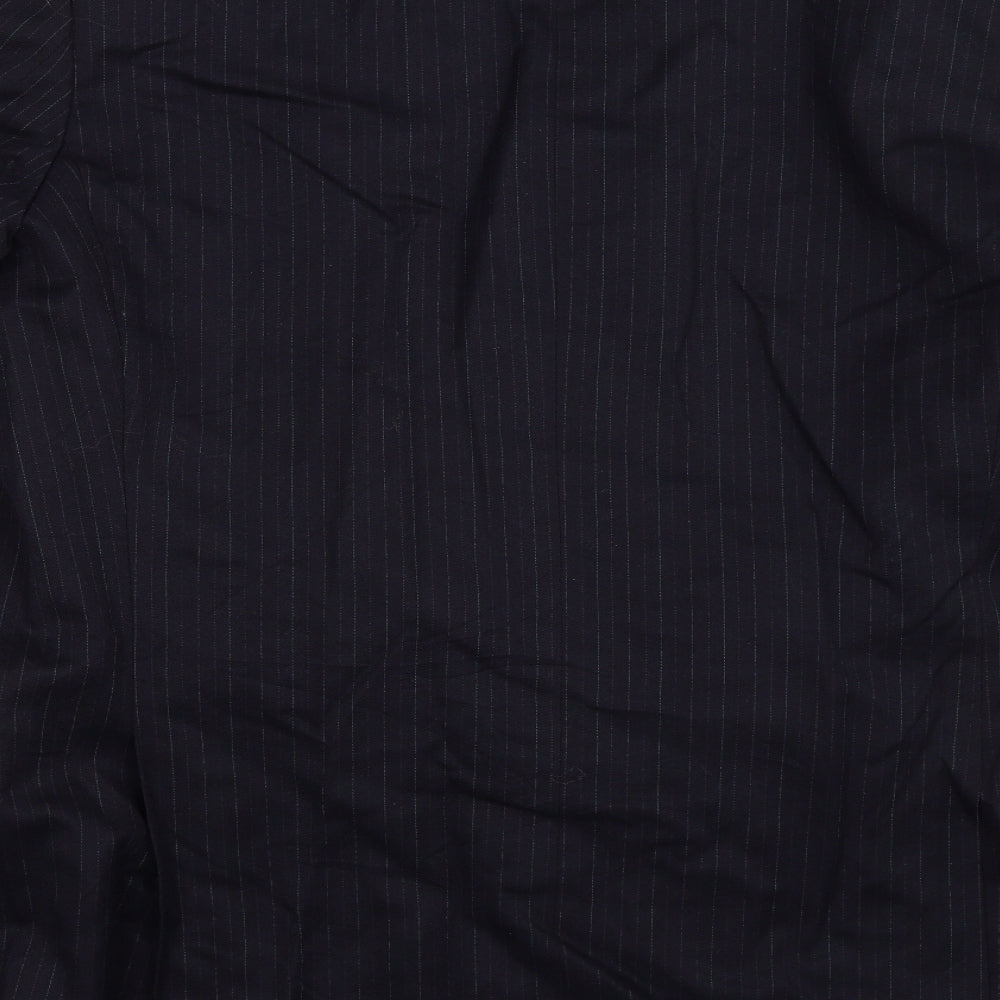St Michael Mens Blue   Jacket Blazer Size 44