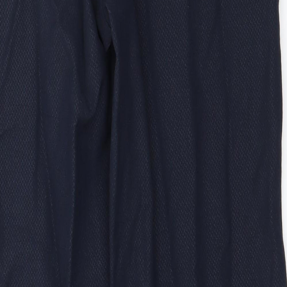 Marks and Spencer Womens Blue   Trousers  Size 8 L27 in