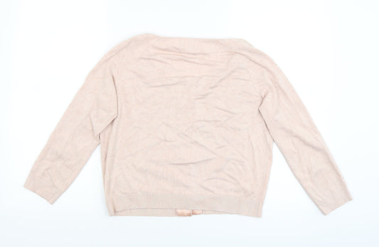 Savida Womens Pink   Cardigan Jumper Size 14