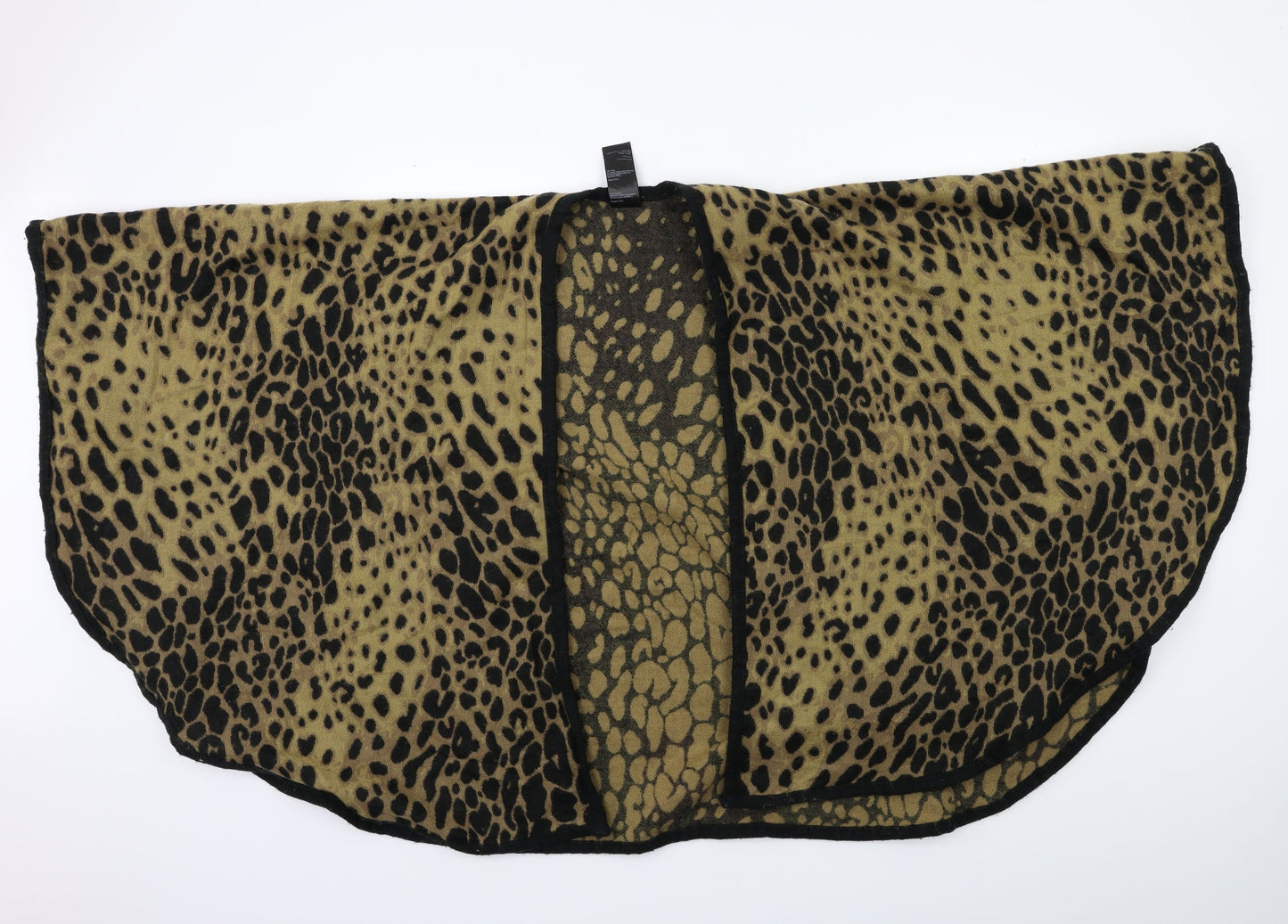 Oasis Womens Brown Animal Print   Shawl/Wrap