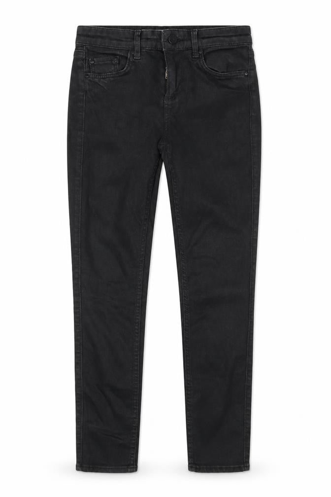 Topshop Womens Black  Denim Skinny Jeans Size 25 in L26 in