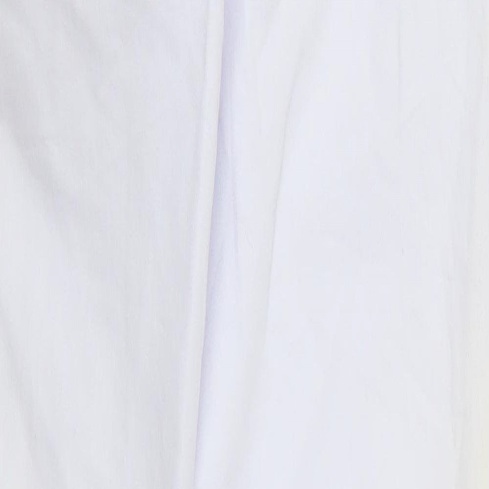DS Fashion Womens White  Denim Skinny Jeans Size 8 L30 in