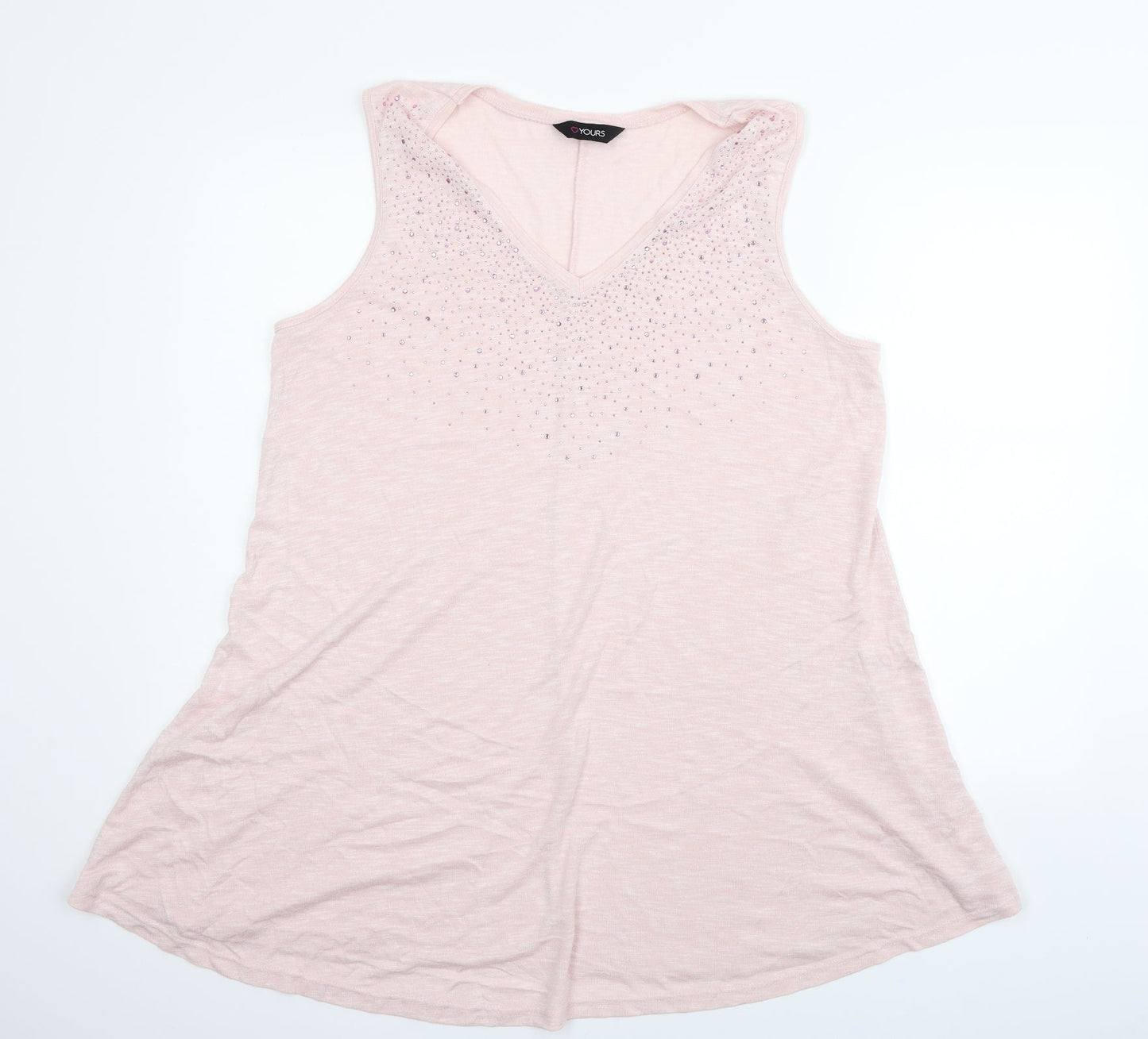 YOURS  Womens Pink   Pullover Jumper Size XL