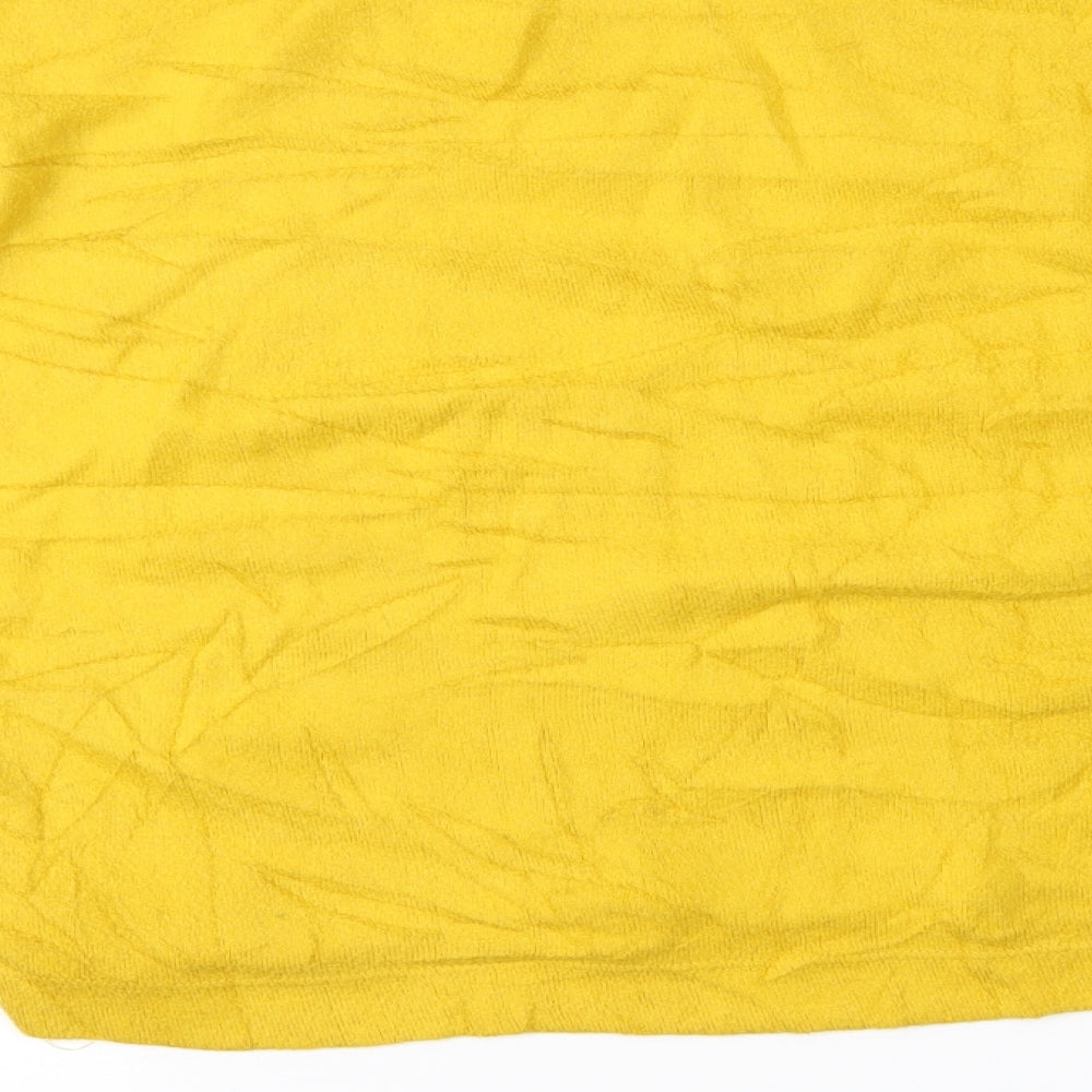 Stradivarius Womens Yellow   Pullover Jumper Size M