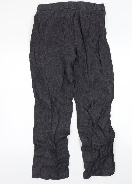 Marks and Spencer Womens Grey   Trousers  Size 12 L27 in
