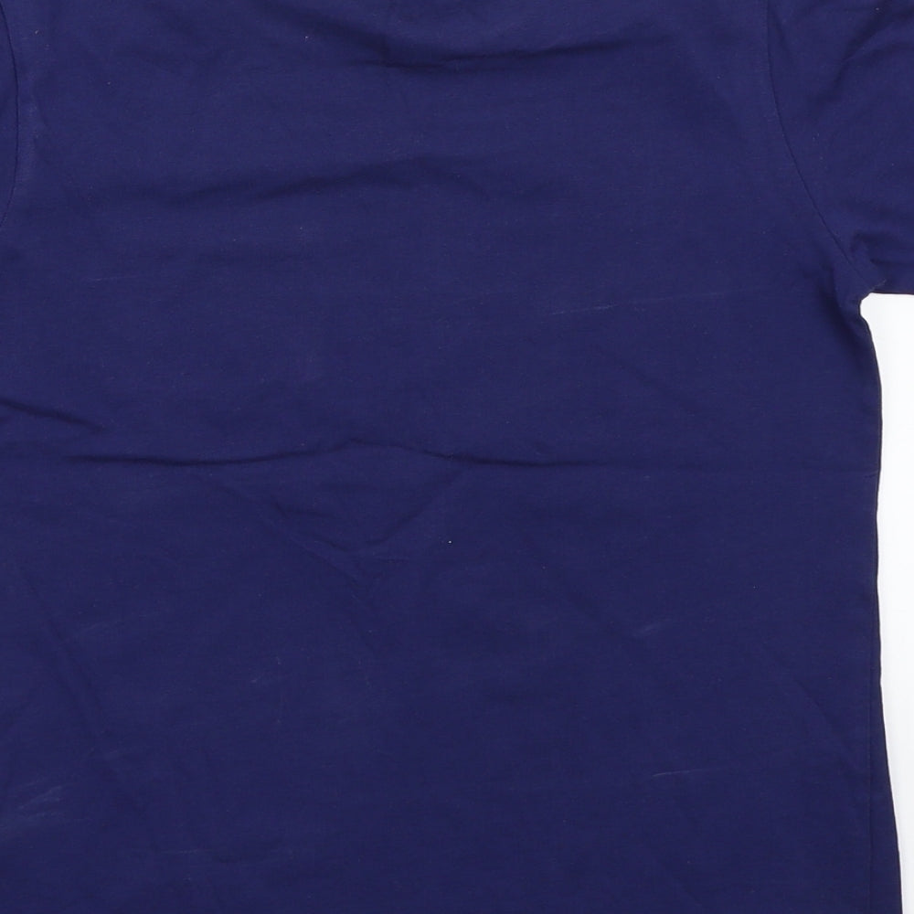 Nutmeg Girls Blue   Basic T-Shirt Size 8-9 Years