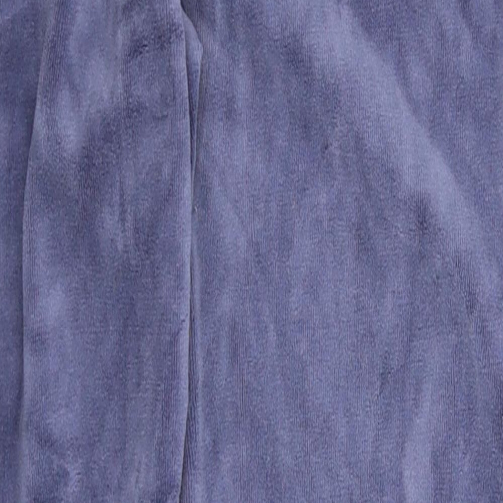 Preworn Girls Blue Solid  Cami Pyjama Pants Size 6 Years