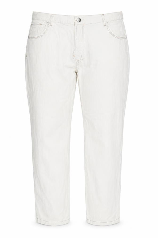 Being Casual Womens White  Denim Straight Jeans Size 42 in L28 in