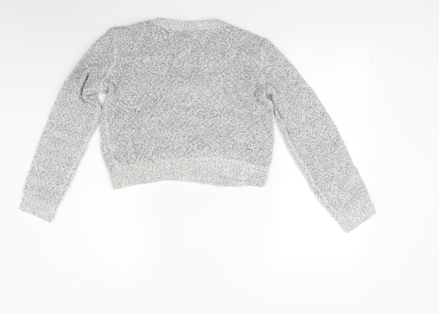 H&M Womens Grey   Pullover Jumper Size M