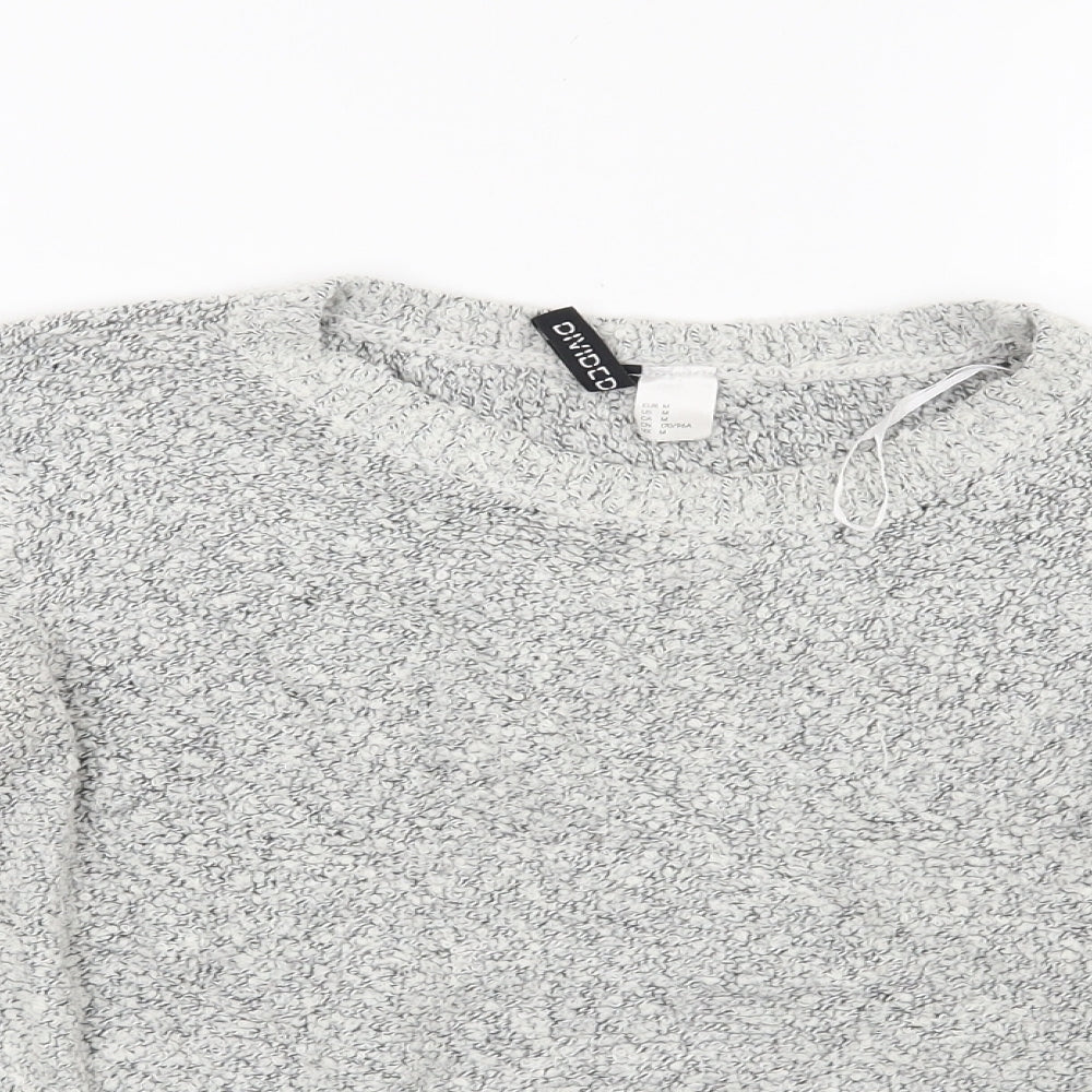 H&M Womens Grey   Pullover Jumper Size M