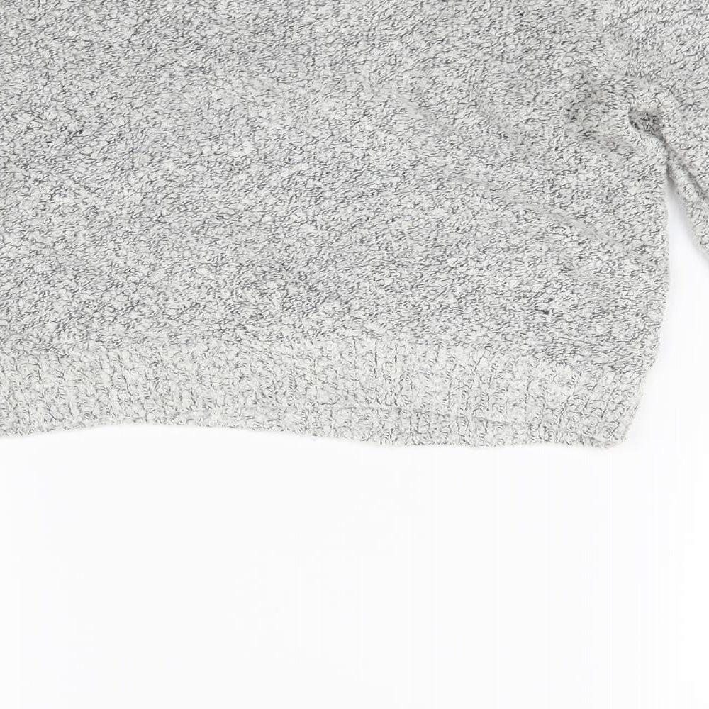 H&M Womens Grey   Pullover Jumper Size M
