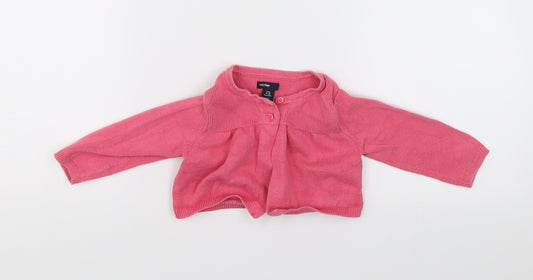 Gap Baby Pink   Cardigan Jumper Size 6-9 Months