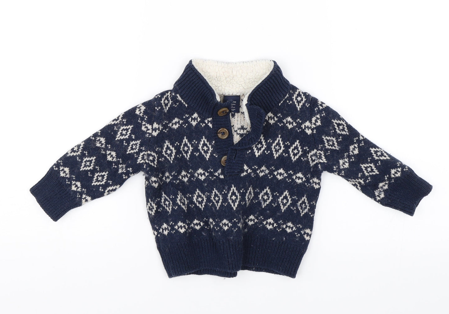 Gap Baby Blue   Pullover Jumper Size 6-9 Months