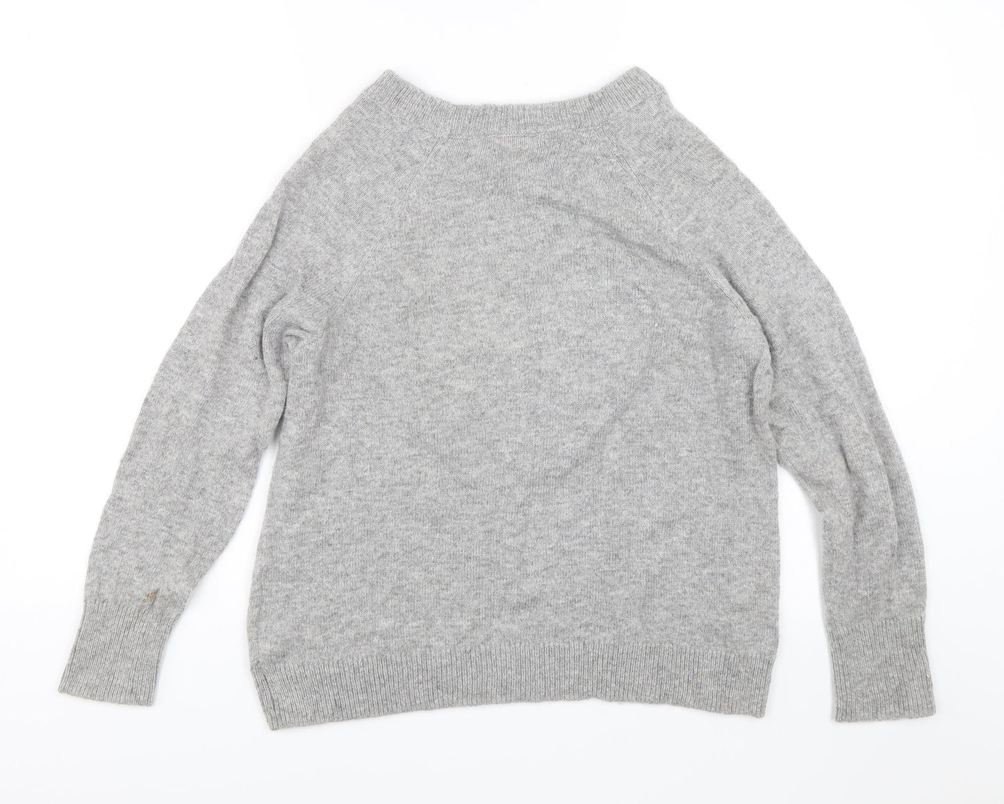 H&M Womens Grey   Pullover Jumper Size S  - I Love