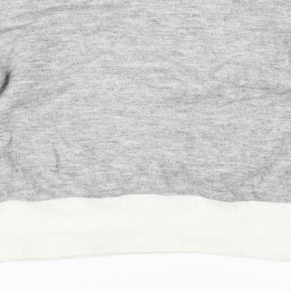H&M Womens Grey   Pullover Jumper Size XS