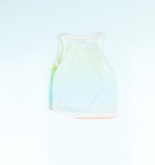Studio Girls Multicoloured Colourblock  Basic Tank Size 2 Years