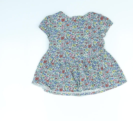 Gap Girls Multicoloured Floral  Basic T-Shirt Size 3 Years