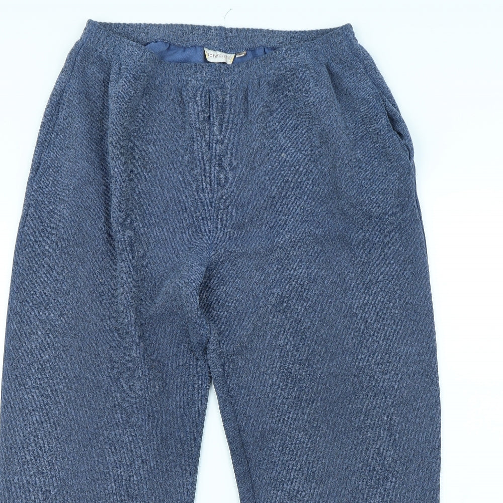 Bonmarché Womens Blue   Trousers  Size M L30 in