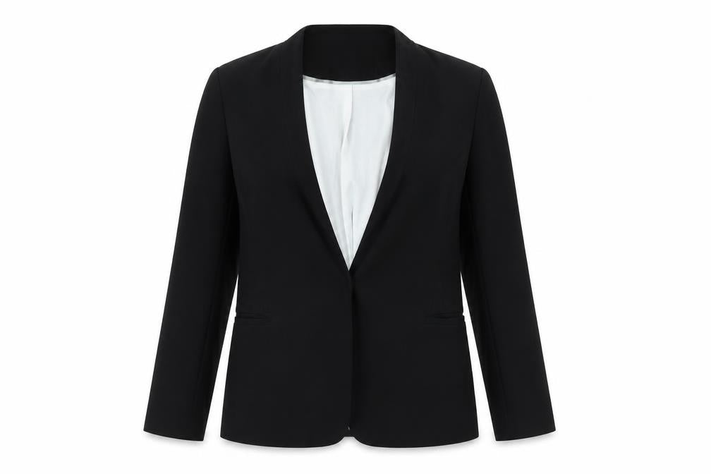 Dorothy Perkins Womens Black   Jacket  Size 10  - shoulder pads