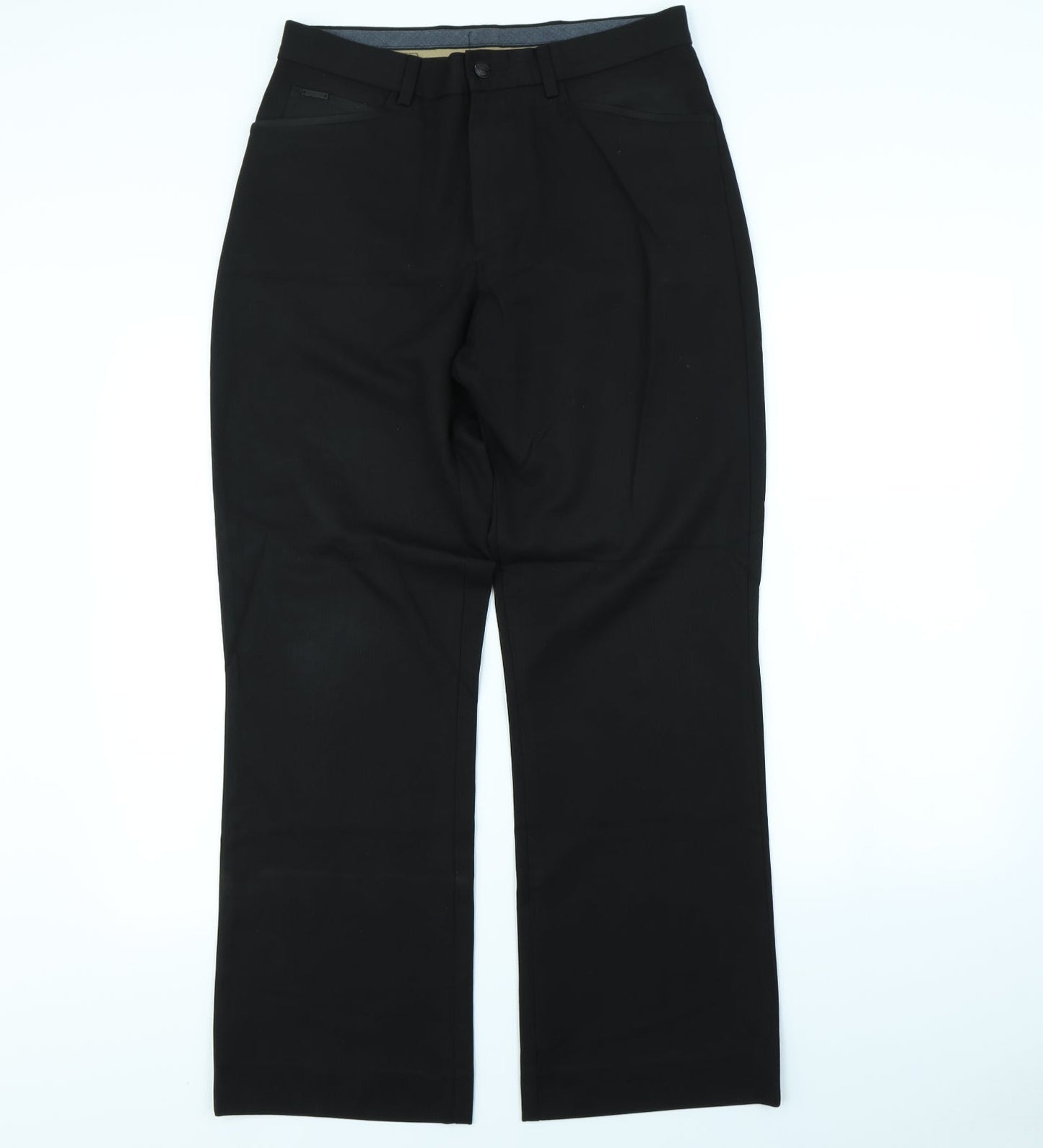 River Island Womens Black   Dress Pants Trousers Size 32 in L30 in