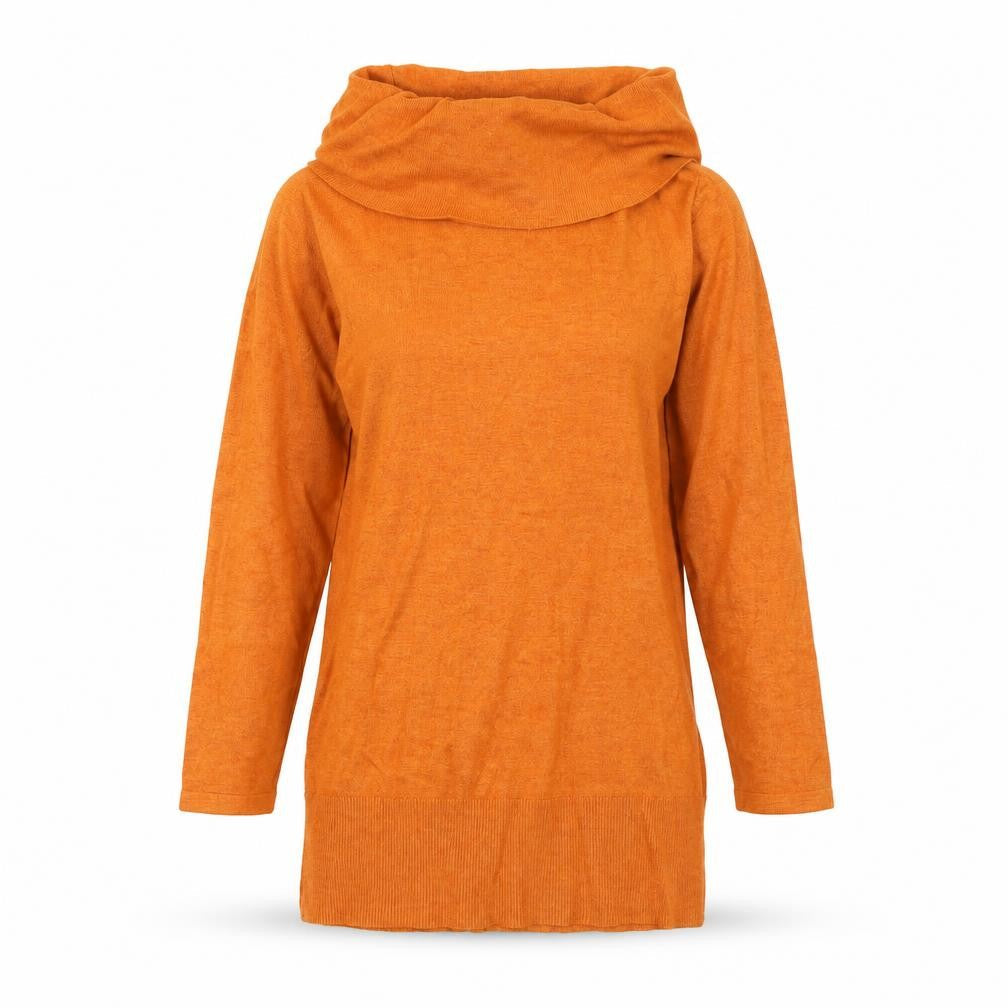 Mosaic Womens Orange   Basic T-Shirt Size S