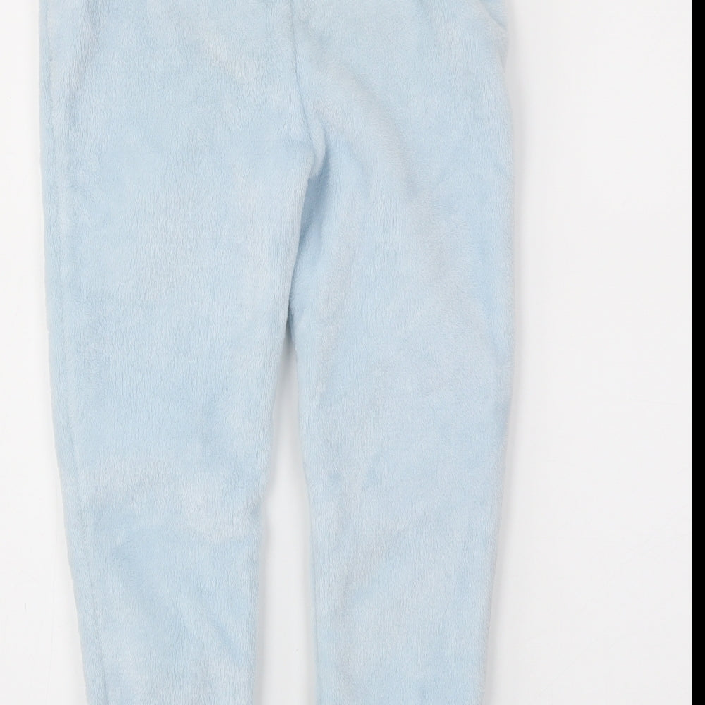 NEXT Girls Blue Solid  Capri Pyjama Pants Size 5-6 Years