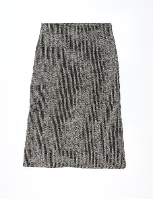 AMARANTO Womens Brown   A-Line Skirt Size 10