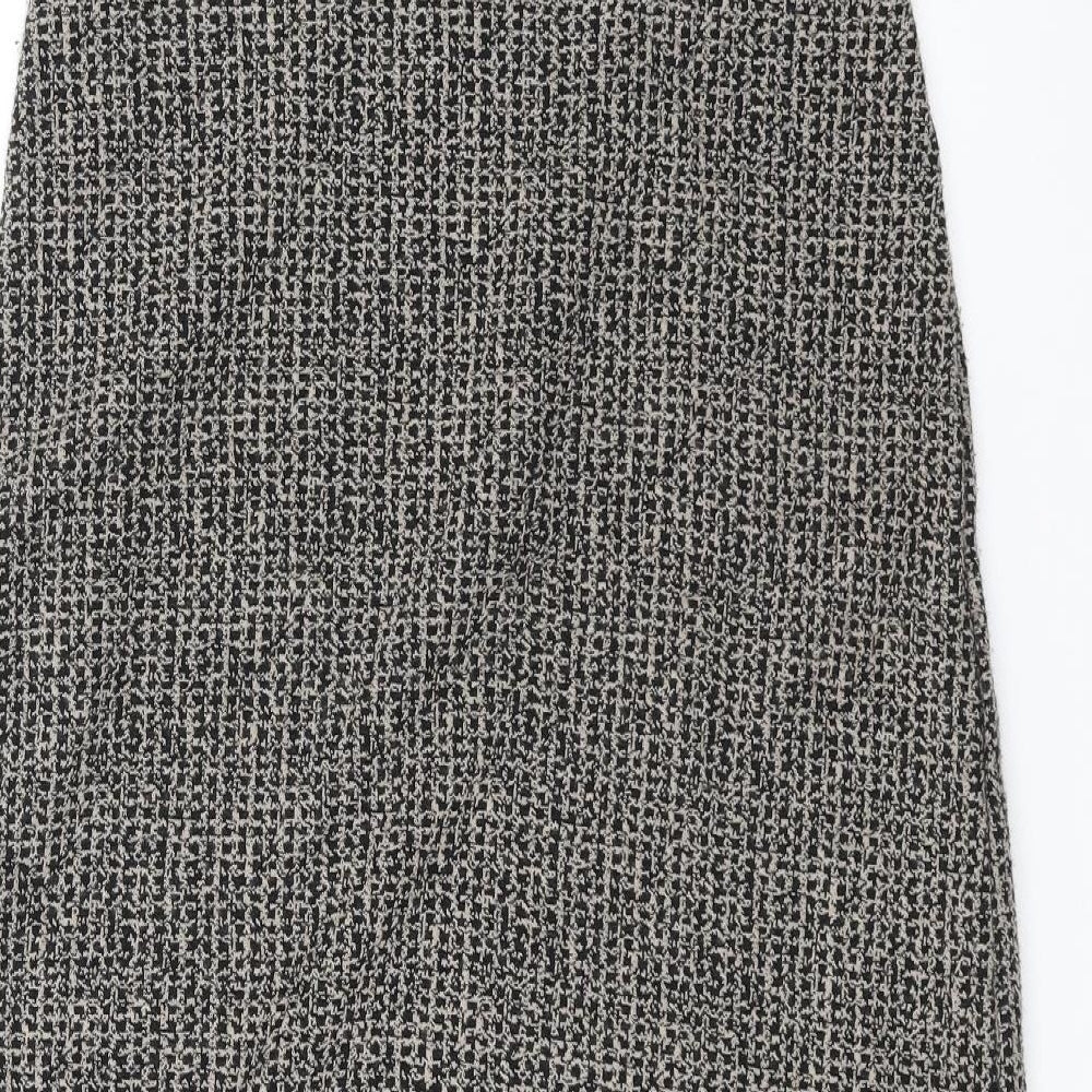 AMARANTO Womens Brown   A-Line Skirt Size 10