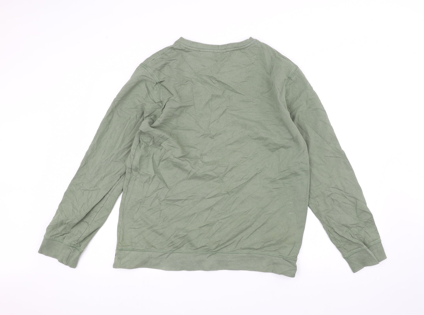 Acw85 Womens Green   Pullover Jumper Size L