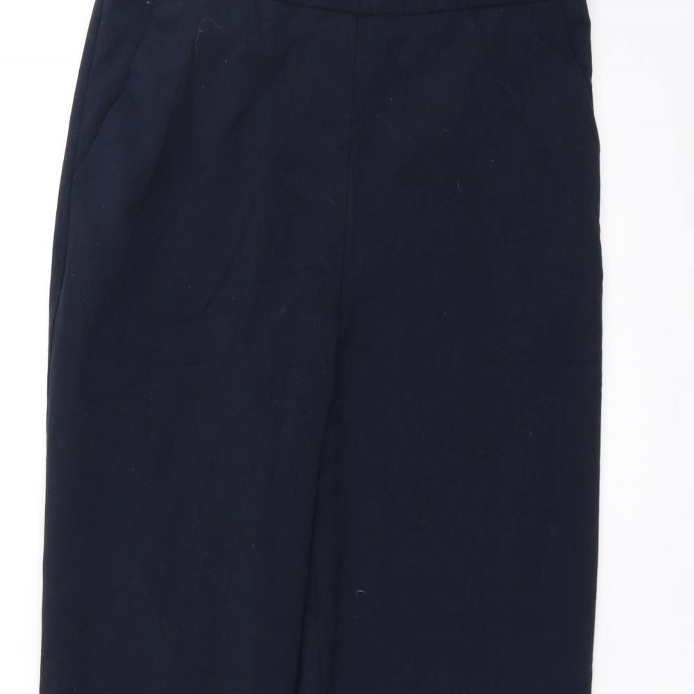 Marks and Spencer Womens Blue   Trousers  Size 10 L26 in