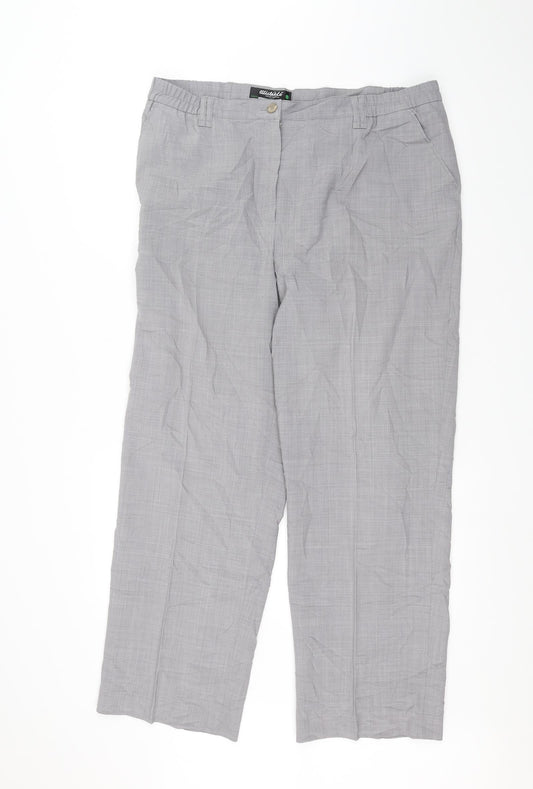 Wichele Womens Grey   Trousers  Size 20 L27 in
