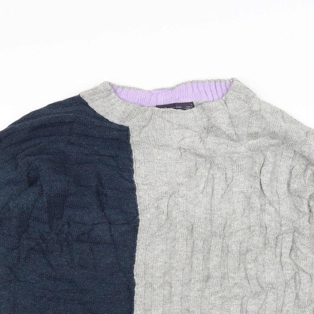 Marks and Spencer Womens Grey   Pullover Jumper Size S