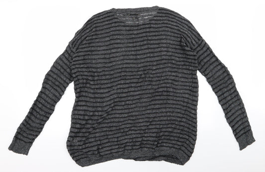 twisted muse  Womens Grey   Pullover Jumper Size L