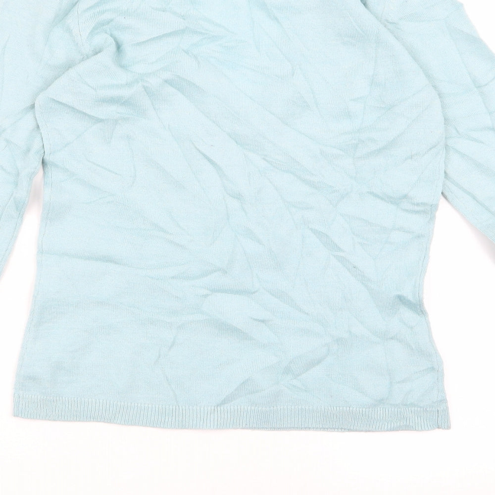 French Connection Womens Blue   Pullover Jumper Size XS