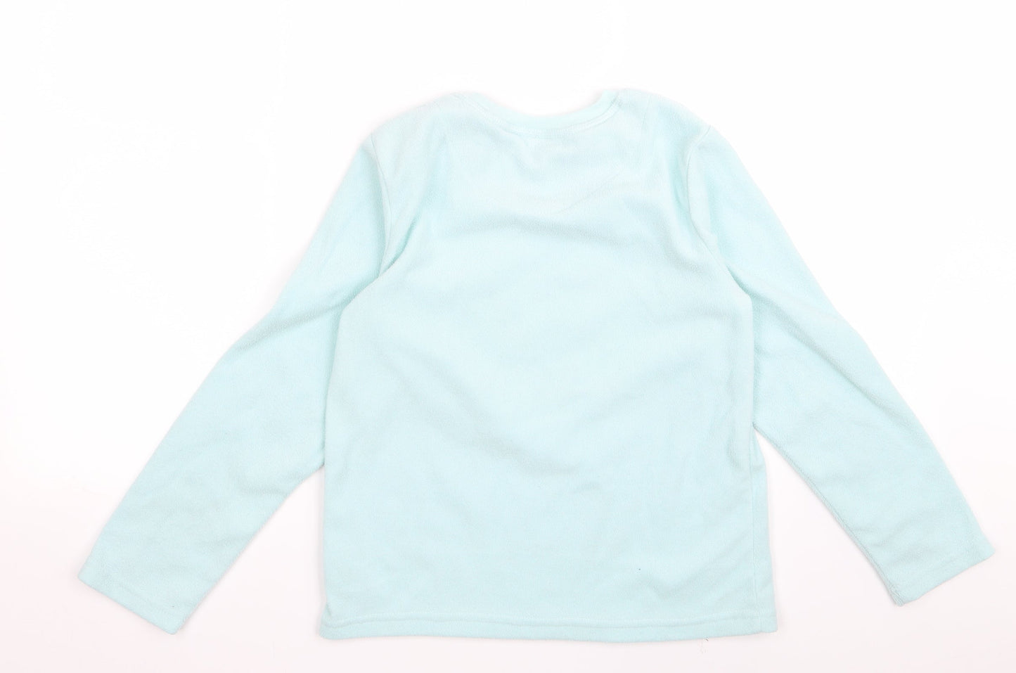 Primark Girls Blue  Rayon Pullover Jumper Size 9 Years