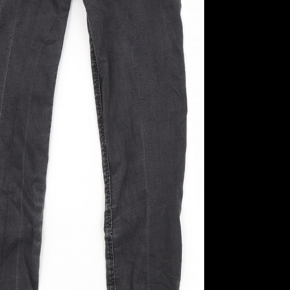 Candy Couture Girls Black  Denim Jegging Jeans Size 13 Years