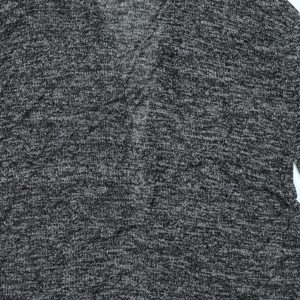 Divided Womens Grey   Cardigan Jumper Size M