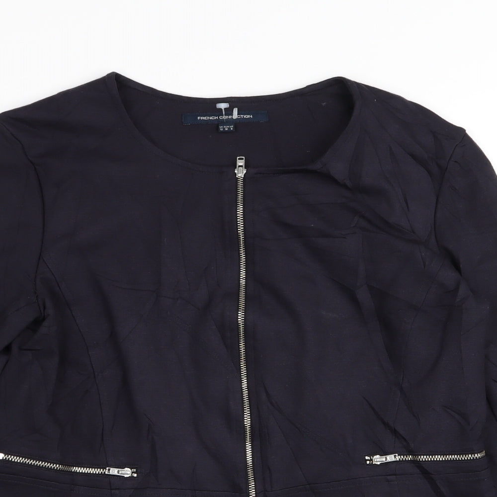 French Connection Womens Blue   Jacket  Size 12
