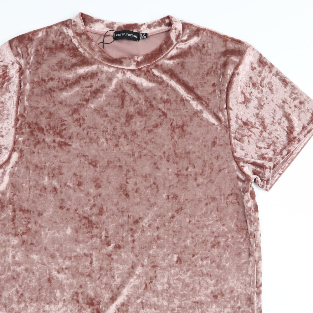 PLT Womens Pink   T-Shirt Dress  Size 10