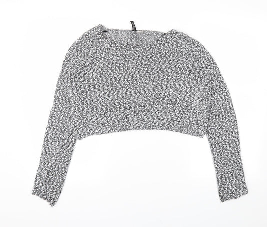 H&M Womens Grey   Basic T-Shirt Size M