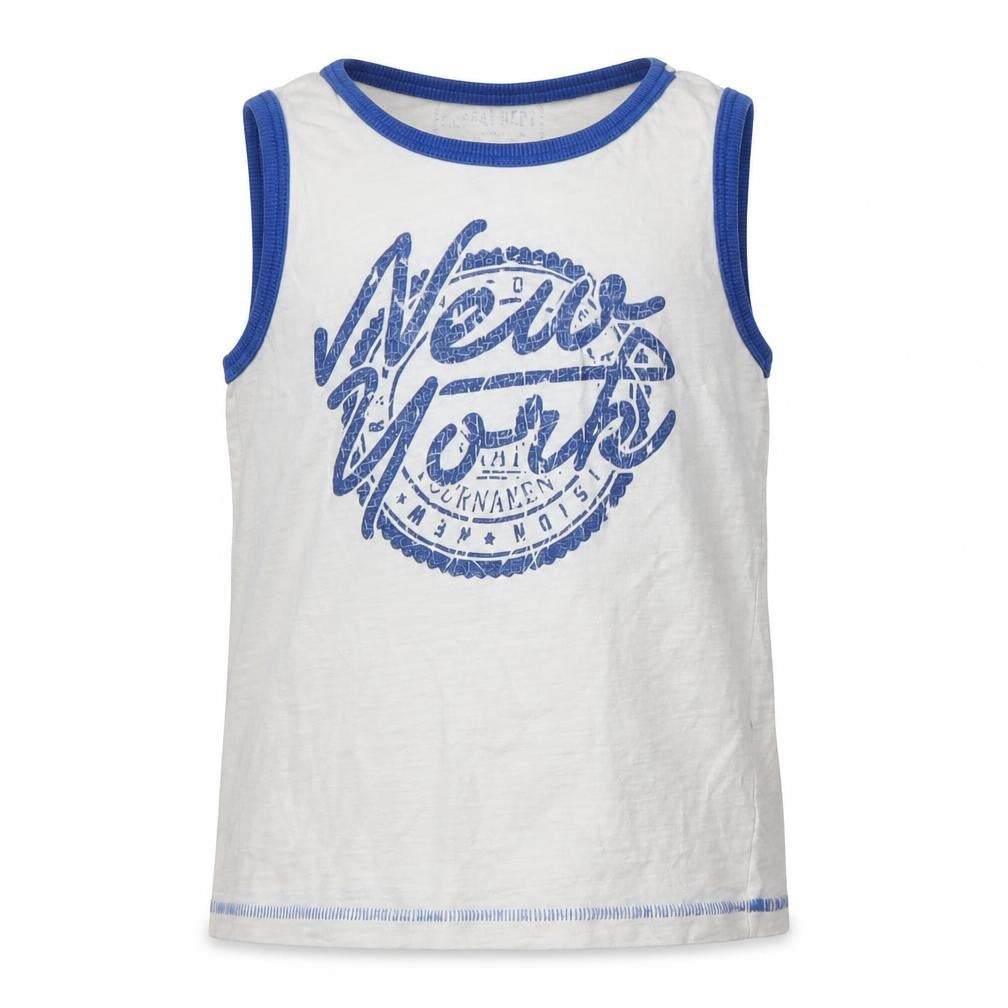Matalan Boys White   Basic Tank Size 5 Years
