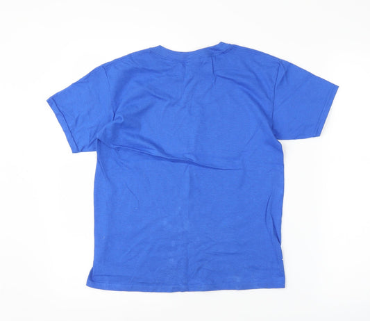 Preworn Boys Blue   Basic T-Shirt Size M