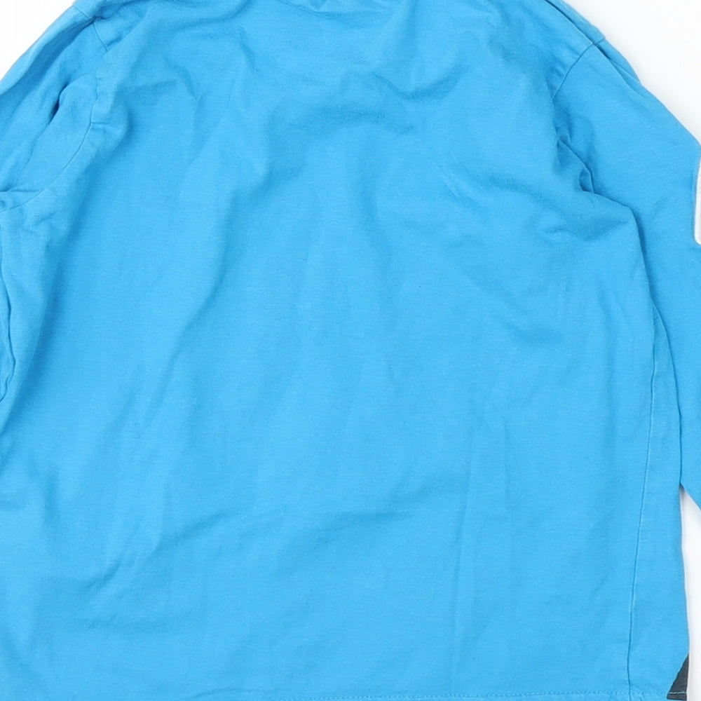 M&S Boys Blue   Basic T-Shirt Size 3-4 Years