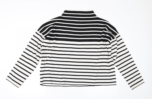 New Look Womens White   Pullover Jumper Size L