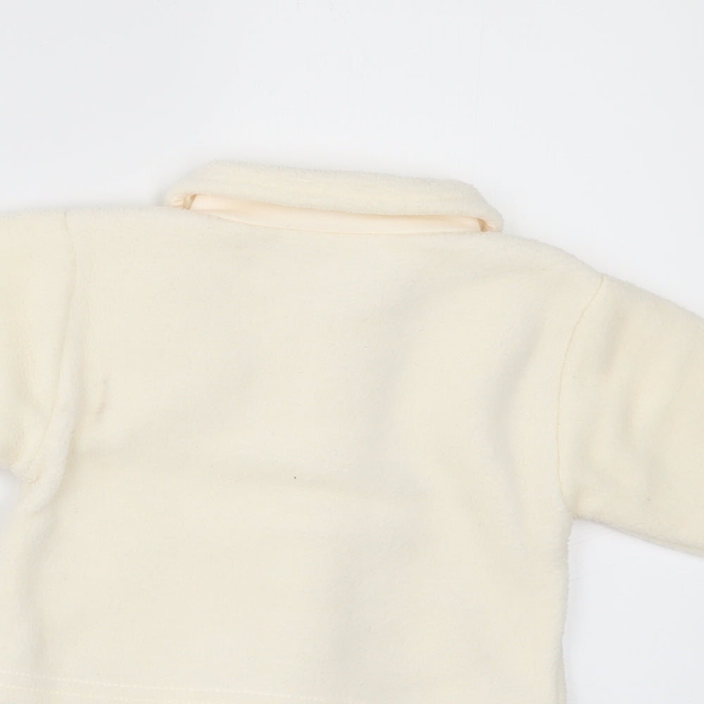 E.A Baby Ivory   Jacket  Size 3-6 Months