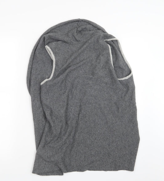 Benedetta B. Womens Grey  Knit Jacket  Size M
