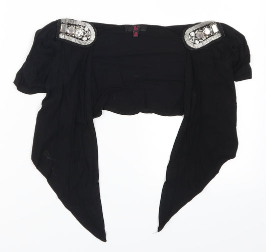 Young Dimension Girls Black   Cardigan Jumper Size 9-10 Years