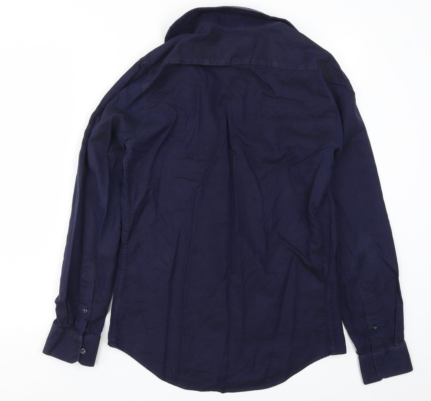 Zara Man Mens Blue    Button-Up Size S