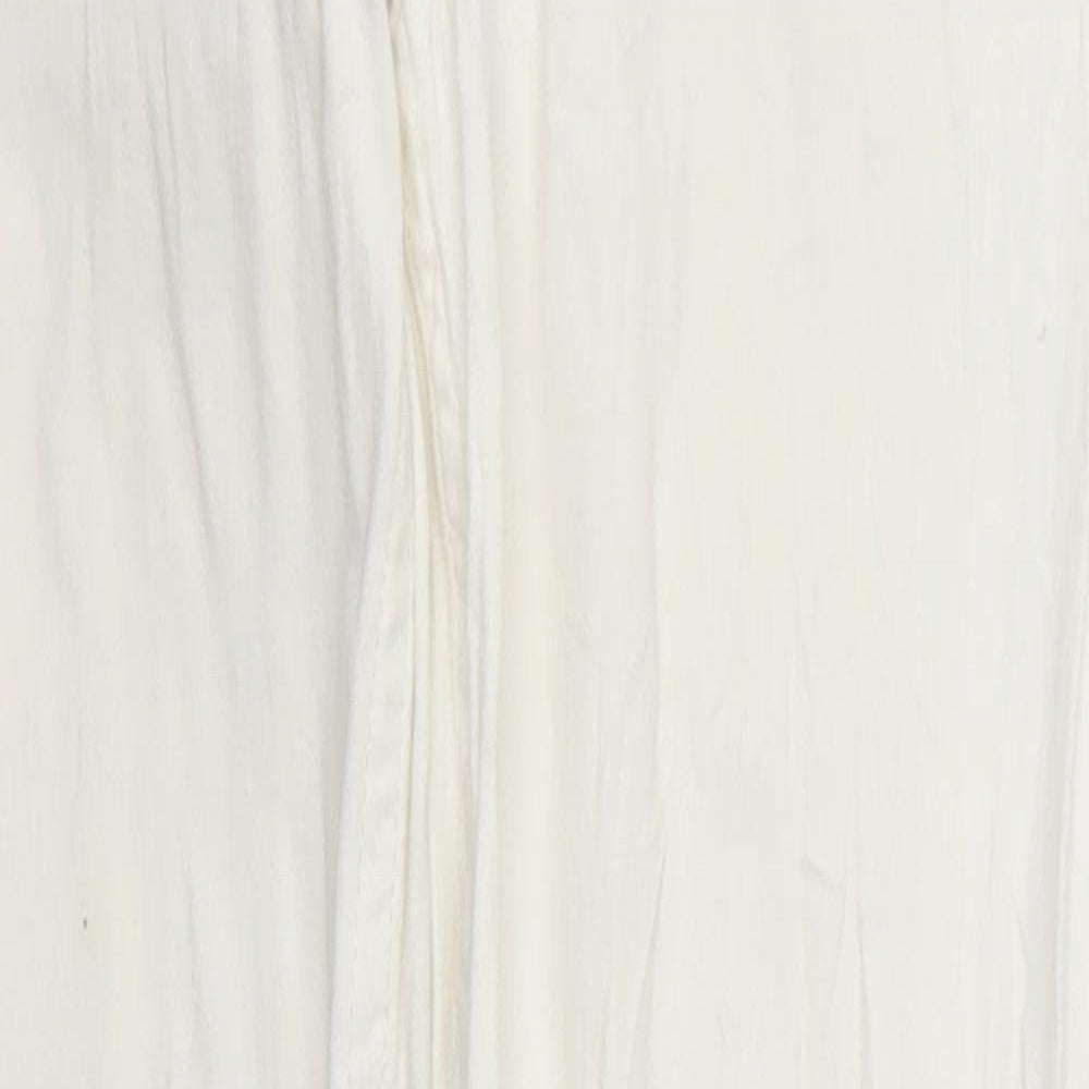Gina Tricot Womens White  Denim Skinny Jeans Size M L28 in