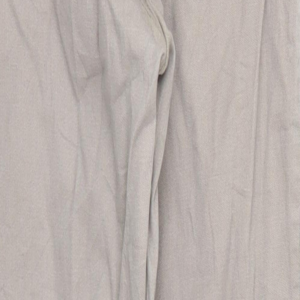 H&M Womens Grey  Denim Skinny Jeans Size 12 L27 in